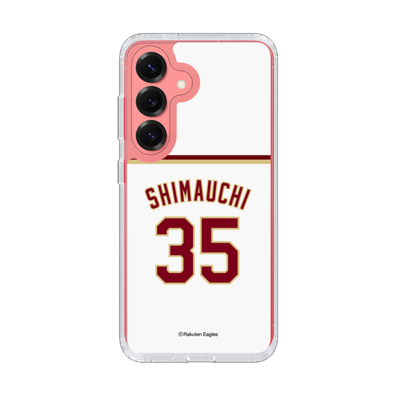 スリムプロテクションケース［ 楽天イーグルス - #35 Shimauchi - ホーム ］