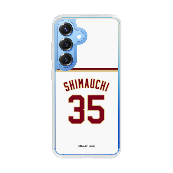 スリムプロテクションケース［ 楽天イーグルス - #35 Shimauchi - ホーム ］