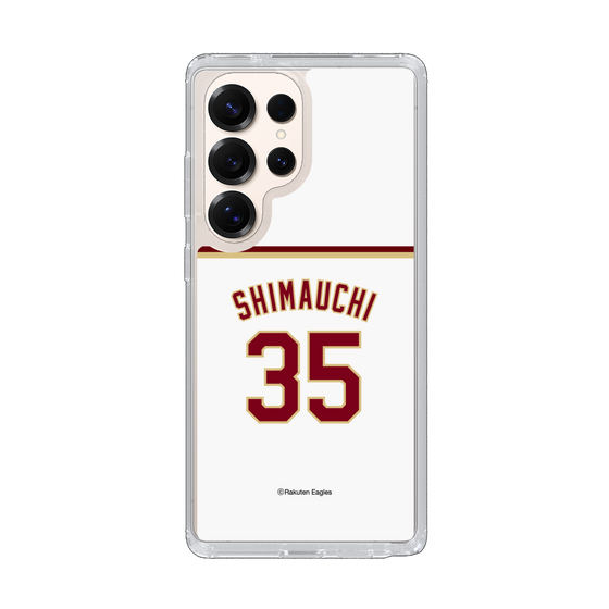 スリムプロテクションケース［ 楽天イーグルス - #35 Shimauchi - ホーム ］