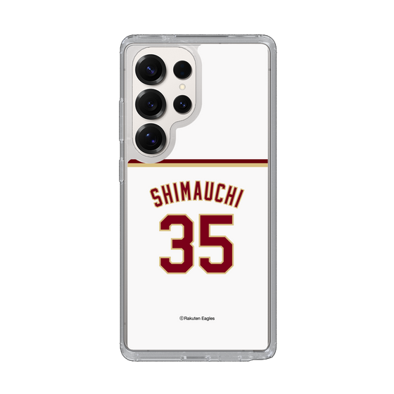 スリムプロテクションケース［ 楽天イーグルス - #35 Shimauchi - ホーム ］