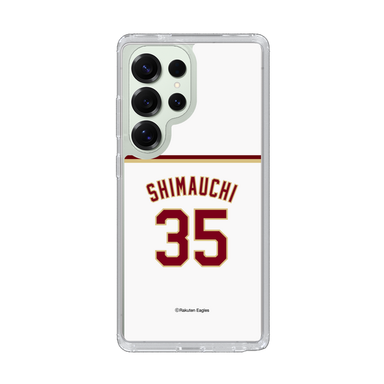 スリムプロテクションケース［ 楽天イーグルス - #35 Shimauchi - ホーム ］