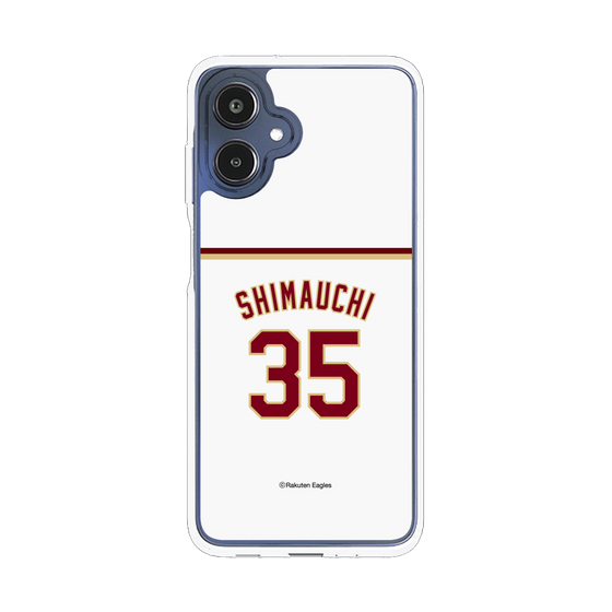 スリムプロテクションケース［ 楽天イーグルス - #35 Shimauchi - ホーム ］