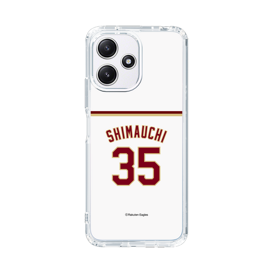 スリムプロテクションケース［ 楽天イーグルス - #35 Shimauchi - ホーム ］