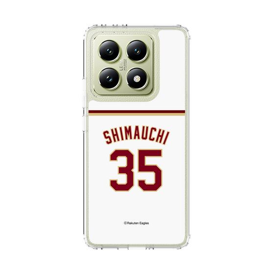 スリムプロテクションケース［ 楽天イーグルス - #35 Shimauchi - ホーム ］