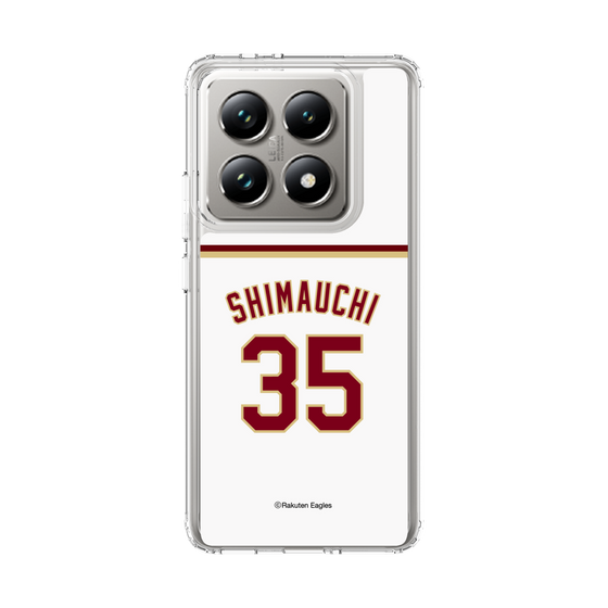 スリムプロテクションケース［ 楽天イーグルス - #35 Shimauchi - ホーム ］