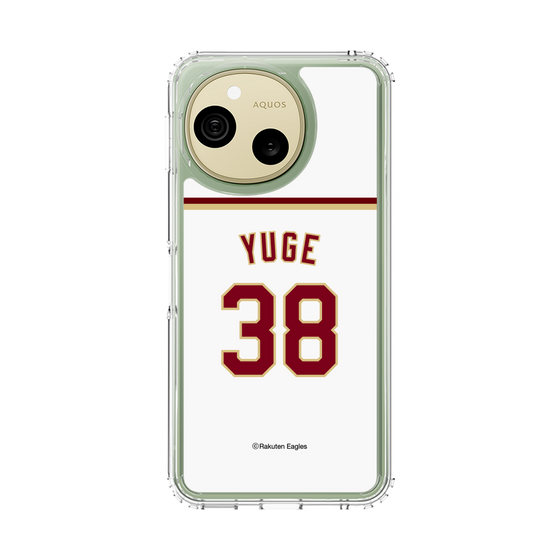 スリムプロテクションケース［ 楽天イーグルス - #38 Yuge - ホーム ］