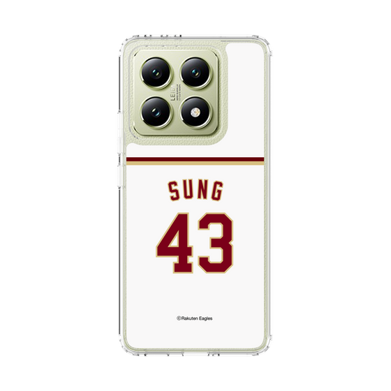 スリムプロテクションケース［ 楽天イーグルス - #43 Sung - ホーム ］