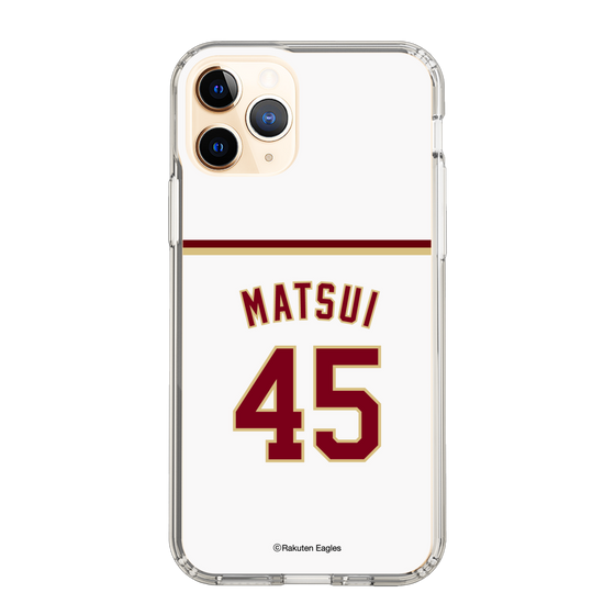 スリムプロテクションケース［ 楽天イーグルス - #45 Matsui - ホーム ］