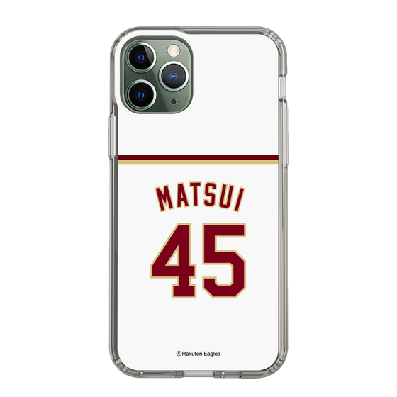 スリムプロテクションケース［ 楽天イーグルス - #45 Matsui - ホーム ］