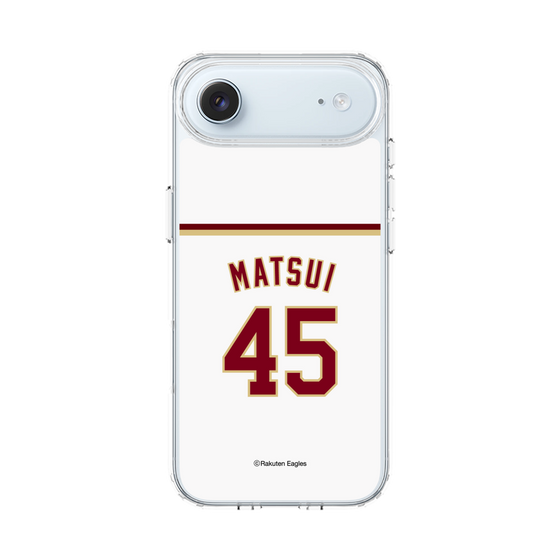 スリムプロテクションケース［ 楽天イーグルス - #45 Matsui - ホーム ］