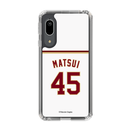 スリムプロテクションケース［ 楽天イーグルス - #45 Matsui - ホーム ］