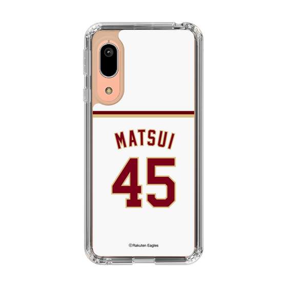 スリムプロテクションケース［ 楽天イーグルス - #45 Matsui - ホーム ］