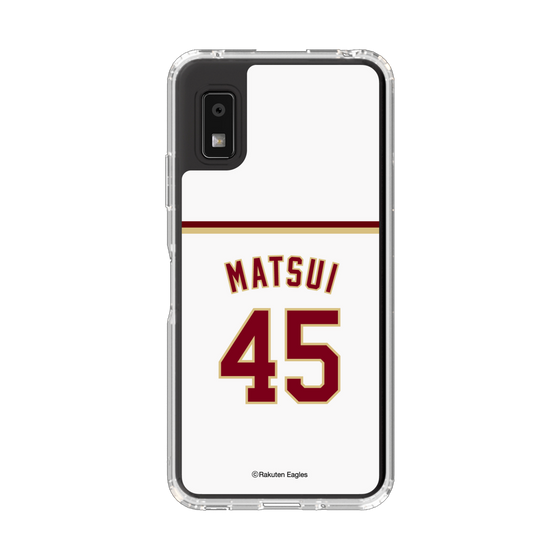 スリムプロテクションケース［ 楽天イーグルス - #45 Matsui - ホーム ］