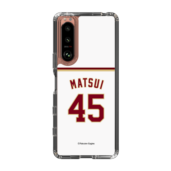 スリムプロテクションケース［ 楽天イーグルス - #45 Matsui - ホーム ］