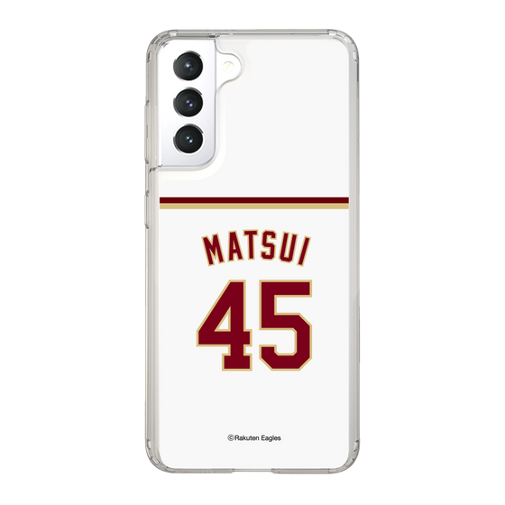スリムプロテクションケース［ 楽天イーグルス - #45 Matsui - ホーム ］
