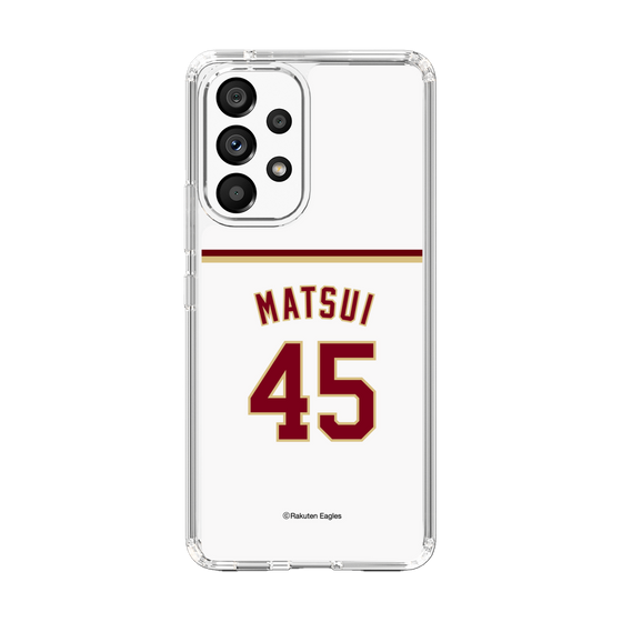 スリムプロテクションケース［ 楽天イーグルス - #45 Matsui - ホーム ］