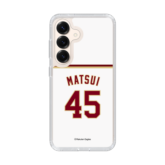 スリムプロテクションケース［ 楽天イーグルス - #45 Matsui - ホーム ］