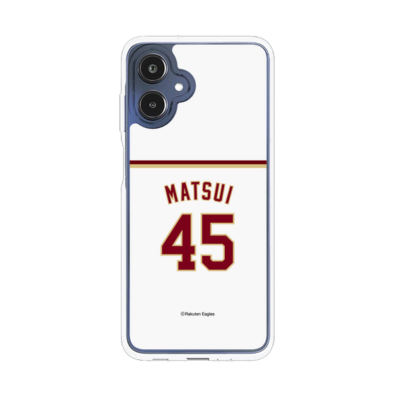 スリムプロテクションケース［ 楽天イーグルス - #45 Matsui - ホーム ］