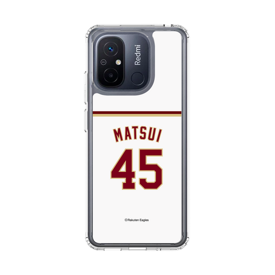 スリムプロテクションケース［ 楽天イーグルス - #45 Matsui - ホーム ］