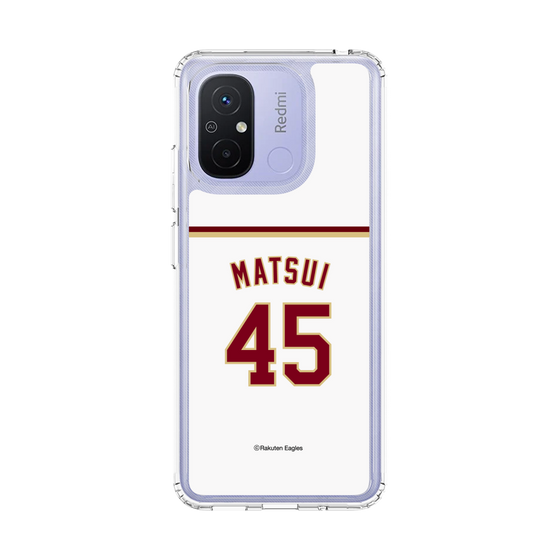 スリムプロテクションケース［ 楽天イーグルス - #45 Matsui - ホーム ］