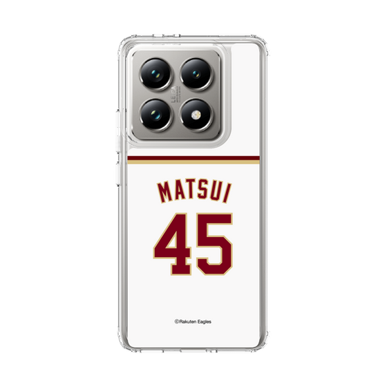 スリムプロテクションケース［ 楽天イーグルス - #45 Matsui - ホーム ］