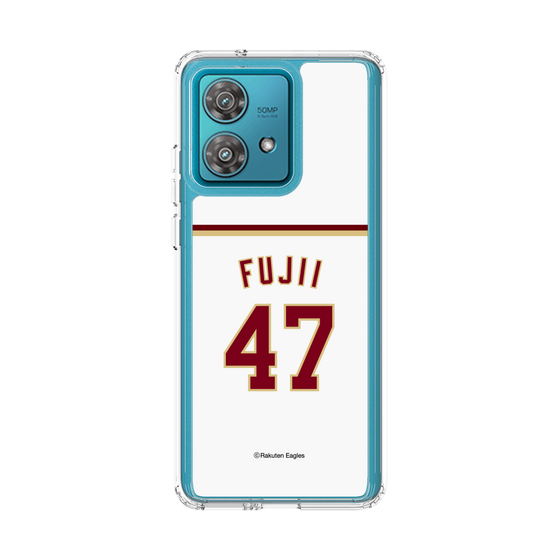 スリムプロテクションケース［ 楽天イーグルス - #47 Fujii - ホーム ］