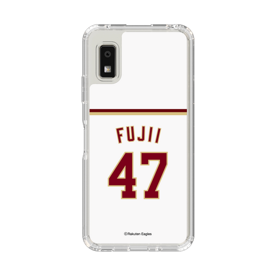 スリムプロテクションケース［ 楽天イーグルス - #47 Fujii - ホーム ］