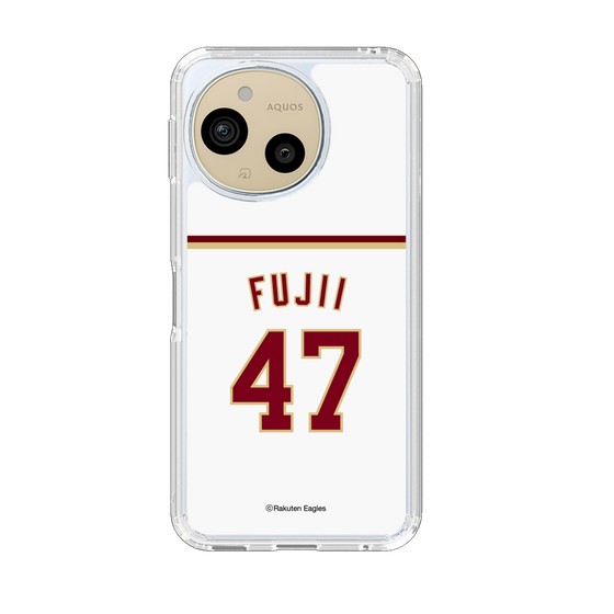 スリムプロテクションケース［ 楽天イーグルス - #47 Fujii - ホーム ］
