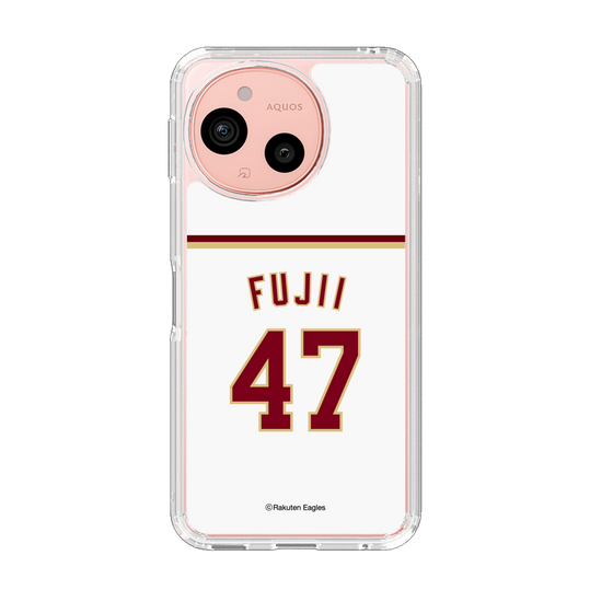 スリムプロテクションケース［ 楽天イーグルス - #47 Fujii - ホーム ］