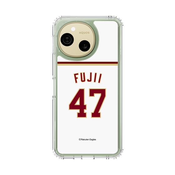 スリムプロテクションケース［ 楽天イーグルス - #47 Fujii - ホーム ］