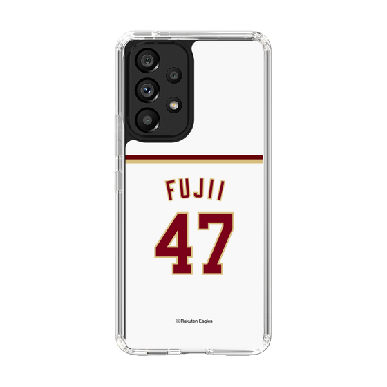 スリムプロテクションケース［ 楽天イーグルス - #47 Fujii - ホーム ］
