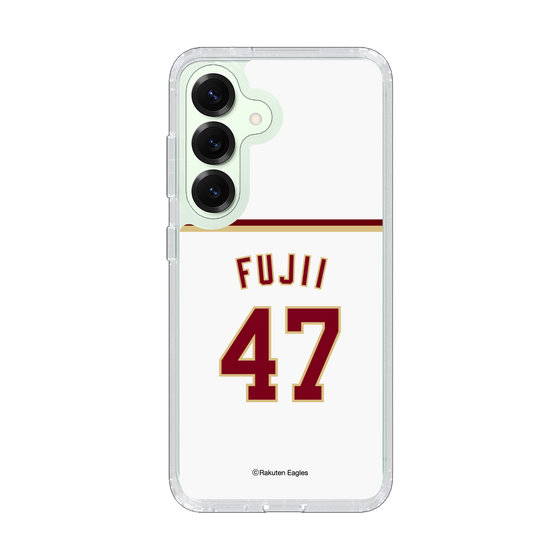 スリムプロテクションケース［ 楽天イーグルス - #47 Fujii - ホーム ］
