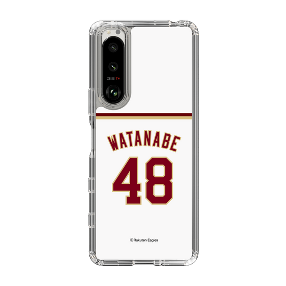 スリムプロテクションケース［ 楽天イーグルス - #48 Watanabe - ホーム ］