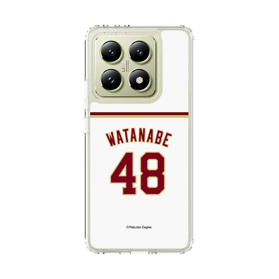 スリムプロテクションケース［ 楽天イーグルス - #48 Watanabe - ホーム ］