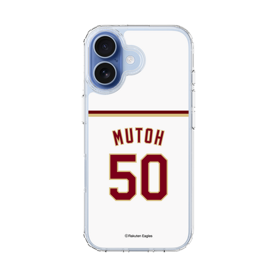 スリムプロテクションケース［ 楽天イーグルス - #50 Mutoh - ホーム ］