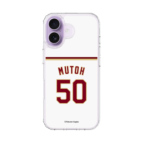 スリムプロテクションケース［ 楽天イーグルス - #50 Mutoh - ホーム ］
