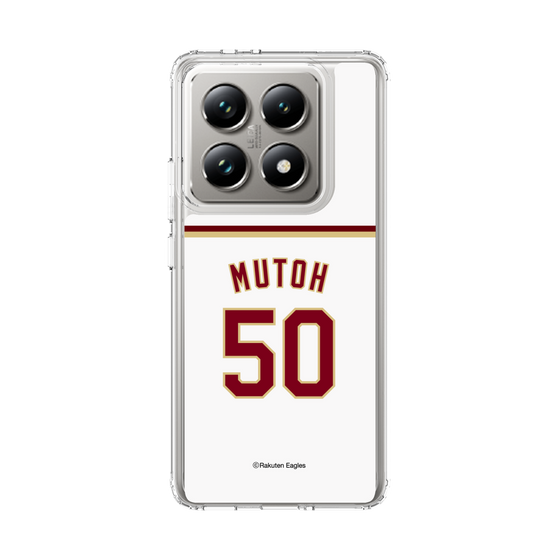 スリムプロテクションケース［ 楽天イーグルス - #50 Mutoh - ホーム ］