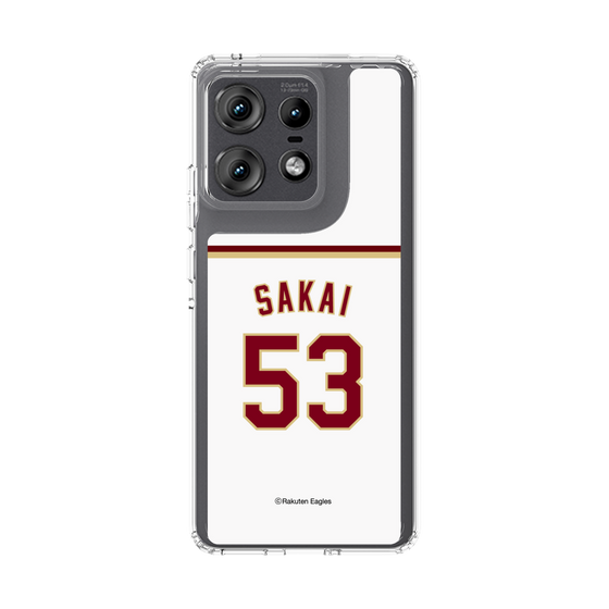 スリムプロテクションケース［ 楽天イーグルス - #53 Sakai - ホーム ］