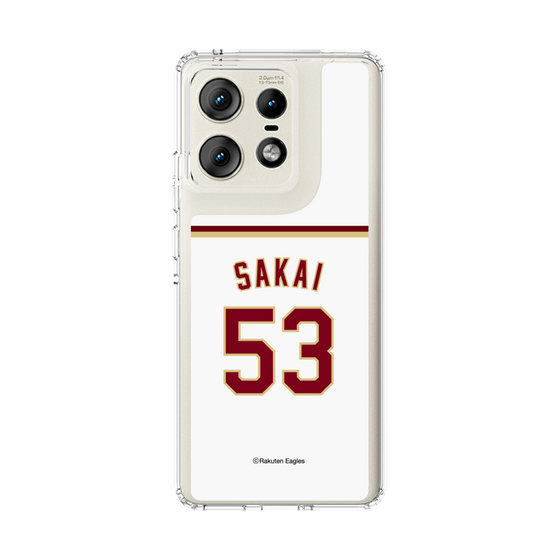 スリムプロテクションケース［ 楽天イーグルス - #53 Sakai - ホーム ］
