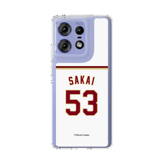 スリムプロテクションケース［ 楽天イーグルス - #53 Sakai - ホーム ］