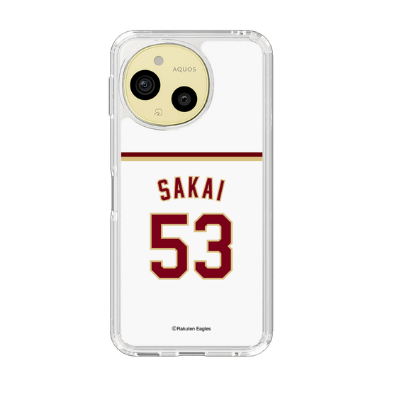 スリムプロテクションケース［ 楽天イーグルス - #53 Sakai - ホーム ］