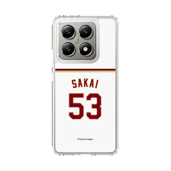 スリムプロテクションケース［ 楽天イーグルス - #53 Sakai - ホーム ］