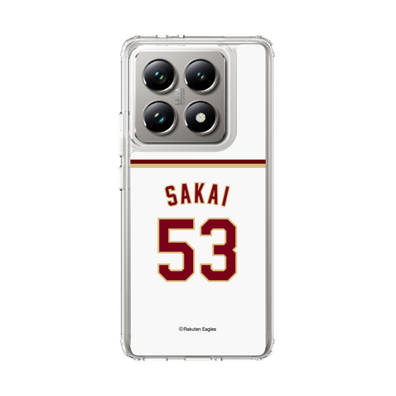 スリムプロテクションケース［ 楽天イーグルス - #53 Sakai - ホーム ］