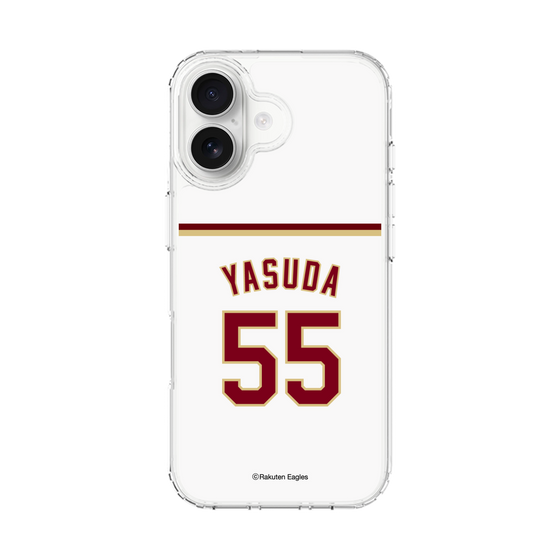 スリムプロテクションケース［ 楽天イーグルス - #55 Yasuda - ホーム ］