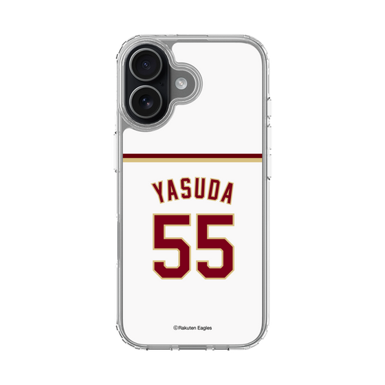 スリムプロテクションケース［ 楽天イーグルス - #55 Yasuda - ホーム ］