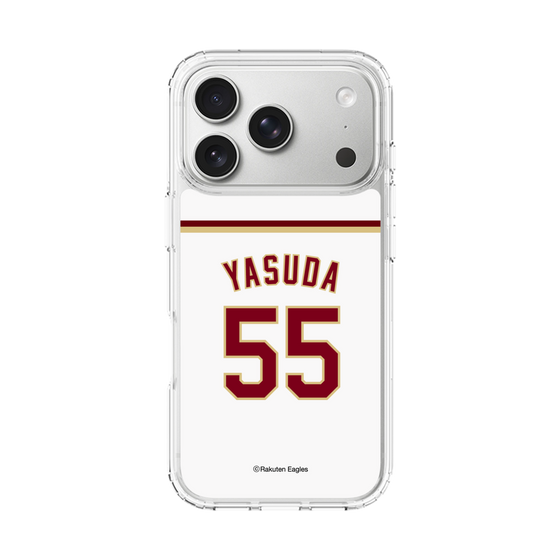 スリムプロテクションケース［ 楽天イーグルス - #55 Yasuda - ホーム ］