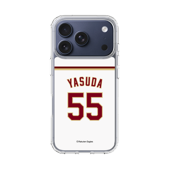 スリムプロテクションケース［ 楽天イーグルス - #55 Yasuda - ホーム ］