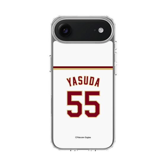 スリムプロテクションケース［ 楽天イーグルス - #55 Yasuda - ホーム ］