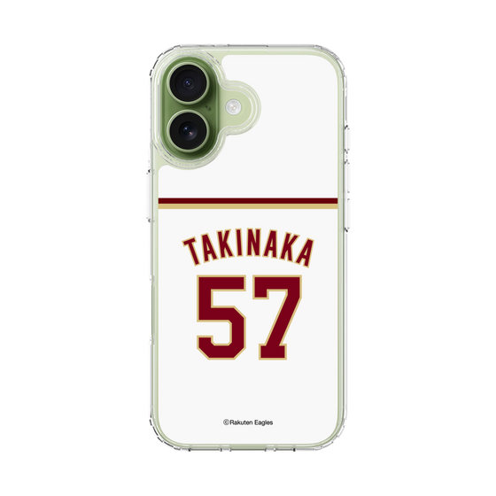 スリムプロテクションケース［ 楽天イーグルス - #57 Takinaka - ホーム ］