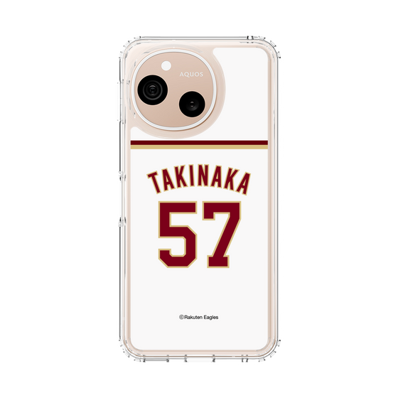 スリムプロテクションケース［ 楽天イーグルス - #57 Takinaka - ホーム ］